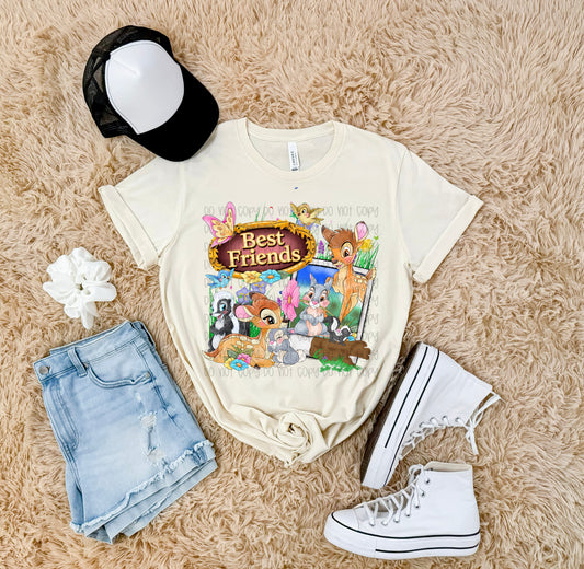 Bambi Best Friends DTF Print