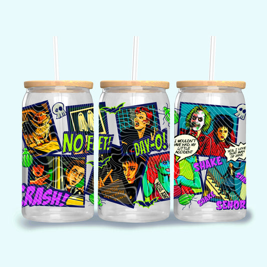 Burton Beetlejuice 16 oz Glass Wraps