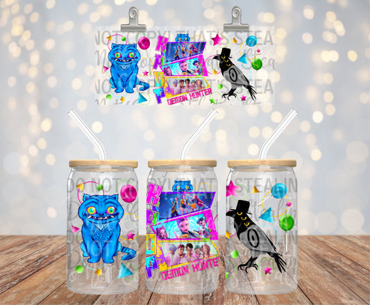 K-pop Demon Hunters 16 oz Glass Wraps