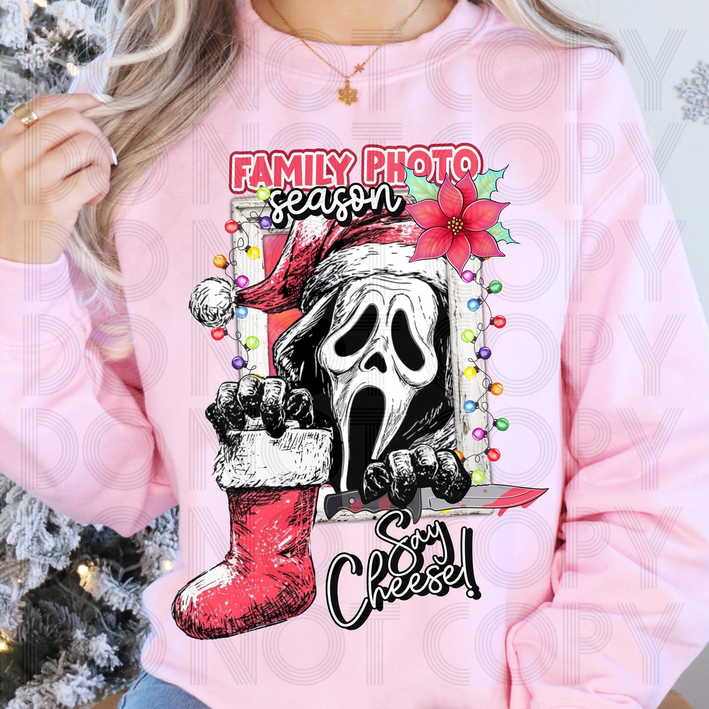 Family Photo Season Say Cheese DTF Prints