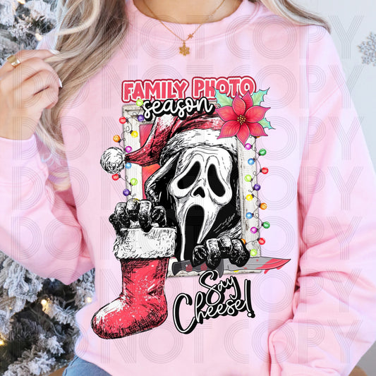 Family Photo Season Say Cheese DTF Prints