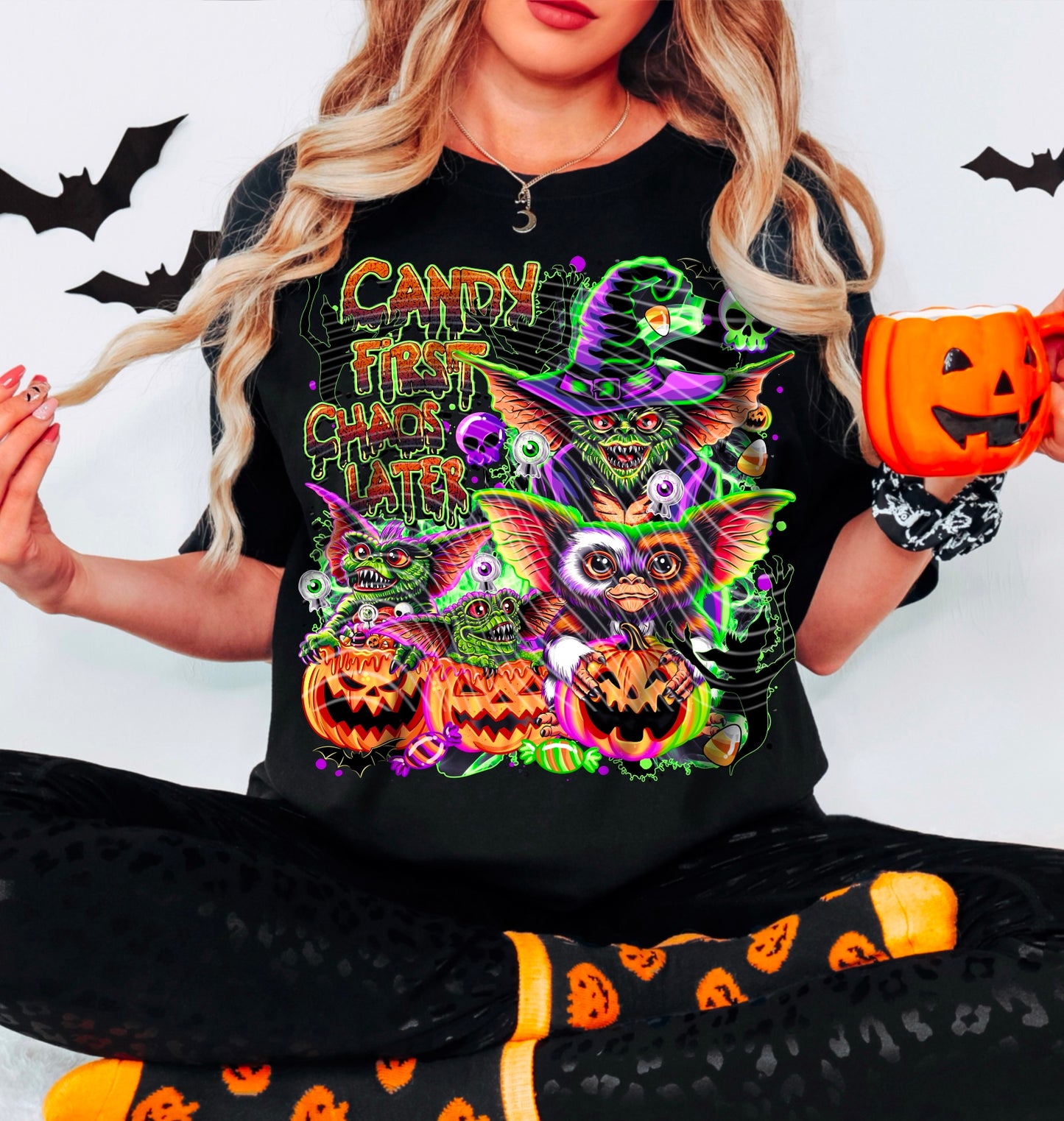 Candy First Chaos later DTF Prints
