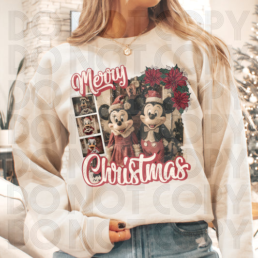 Merry Christmas Magical Friends DTF Prints