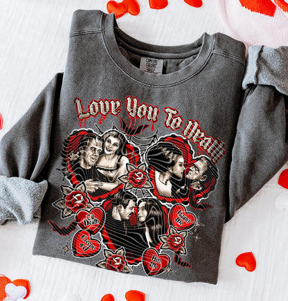 Love You To Death DTF Prints