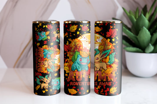 Autumn Adventures Await Tumbler Wrap