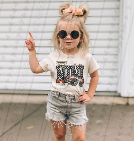 MJ Dalmatian Mini Faux Embroidery DTF Prints