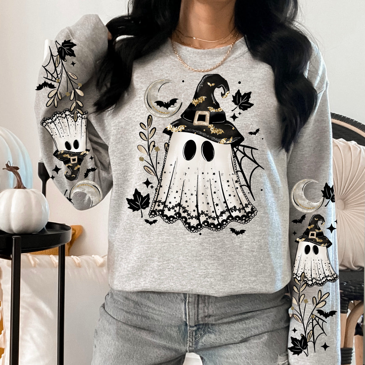 Ghost Witch DTF Print