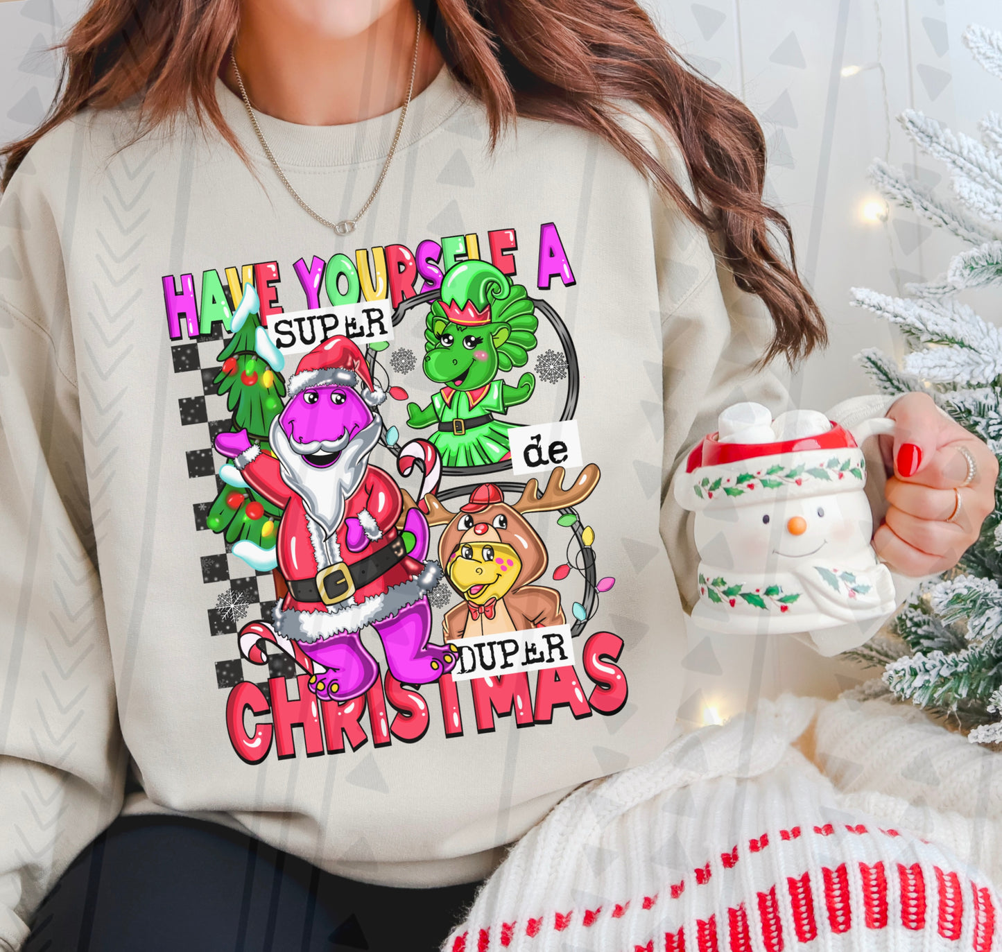 Have A Super De Duper Christmas DTF Prints