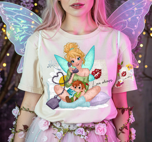 Princess Tink Valentine DTF Prints