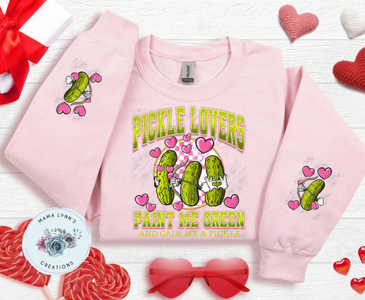 Pickle Lover Valentine Htv Transfer