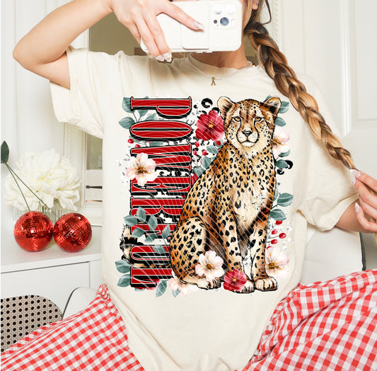 Powerful Cheetah DTF Prints