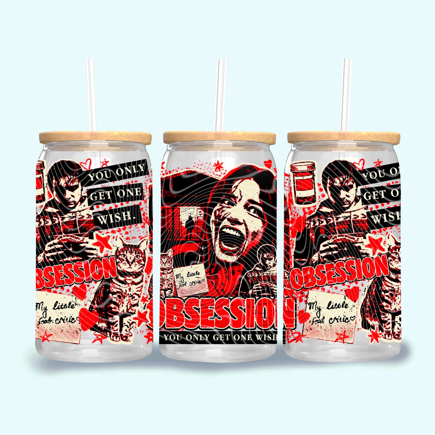Obsession 16 oz Glass Wrap