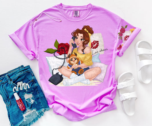 Princess B Valentine DTF Prints