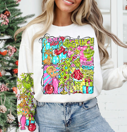 Grinch Stink Stank DTF Print