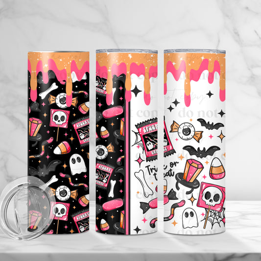 Trick Or Treat Tumbler Wrap