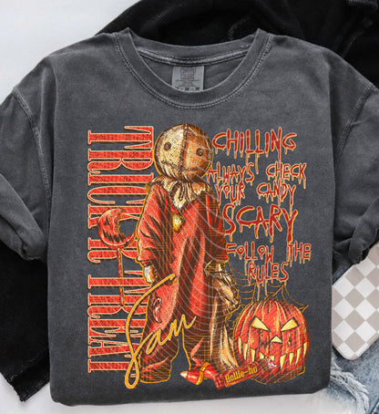 Trick Or Treat Sam DTF Print