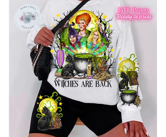 Witches Are Back DTF Print