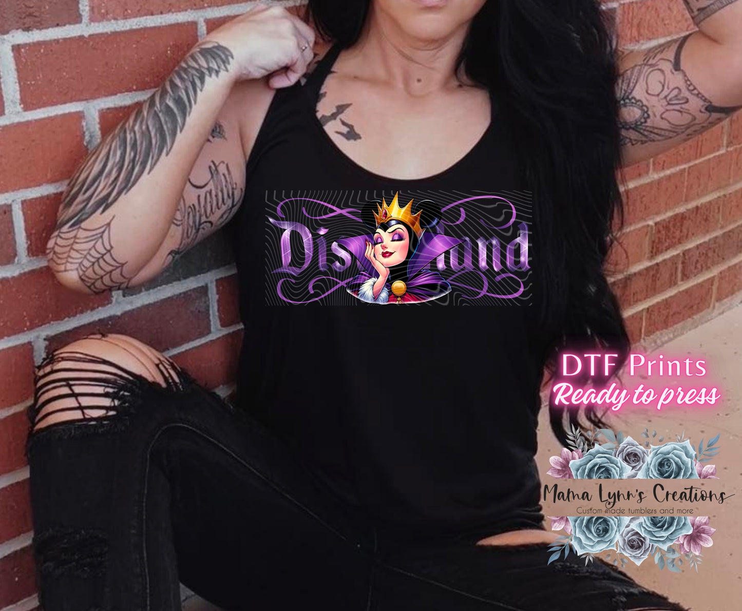 SW Evil Queen w/DLand DTF Print