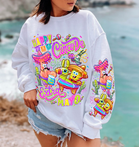 Happy Cinco De Extra Mayo DTF Prints
