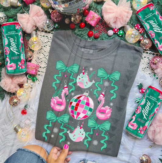 Winter Wonderland Grid DTF Prints