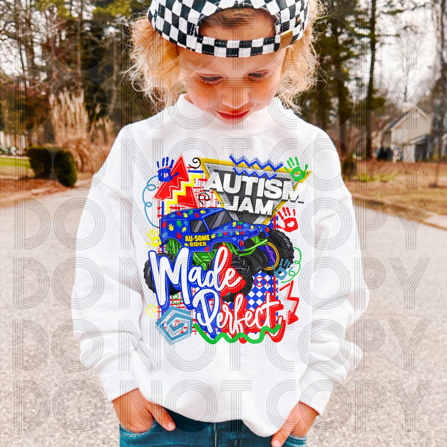 Autism Jam Made Perfect DTF Prints