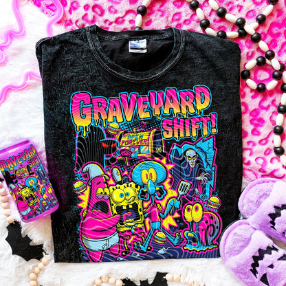 Graveyard Shift DTF Print