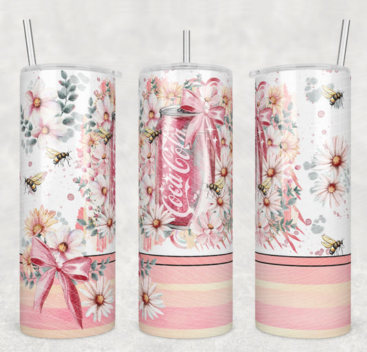 Watercolor Cola Tumbler Wrap