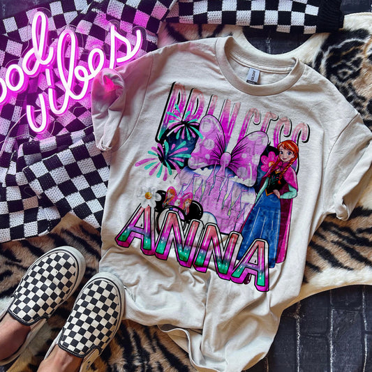 Princess Anna DTF Prints