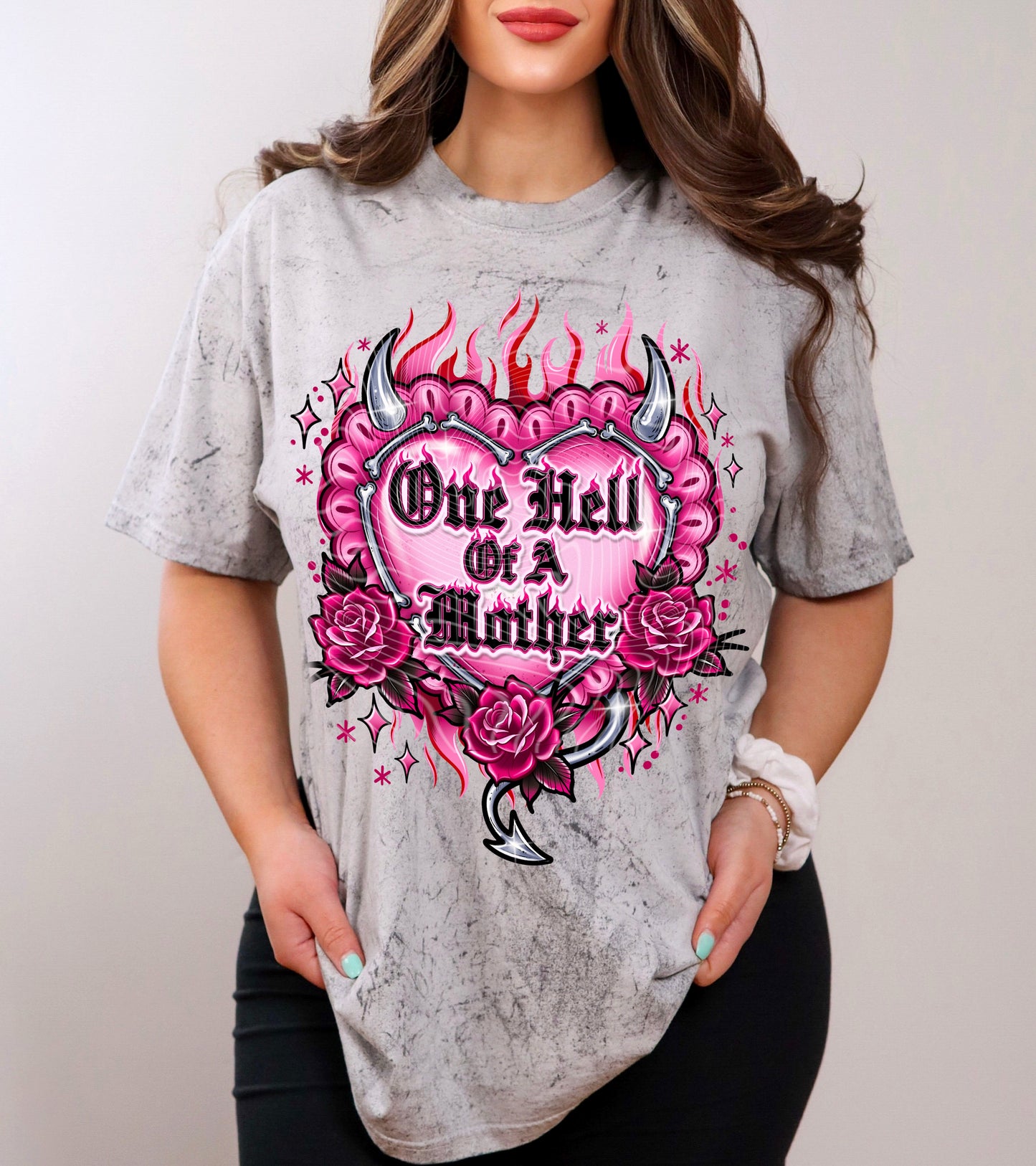 One Hell Of A Mother DTF Prints