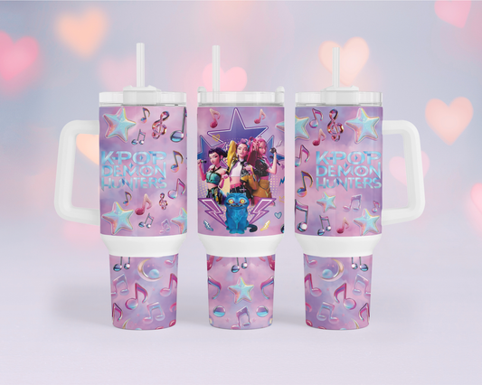 K-pop Demon Hunters 40 oz Tumbler Print