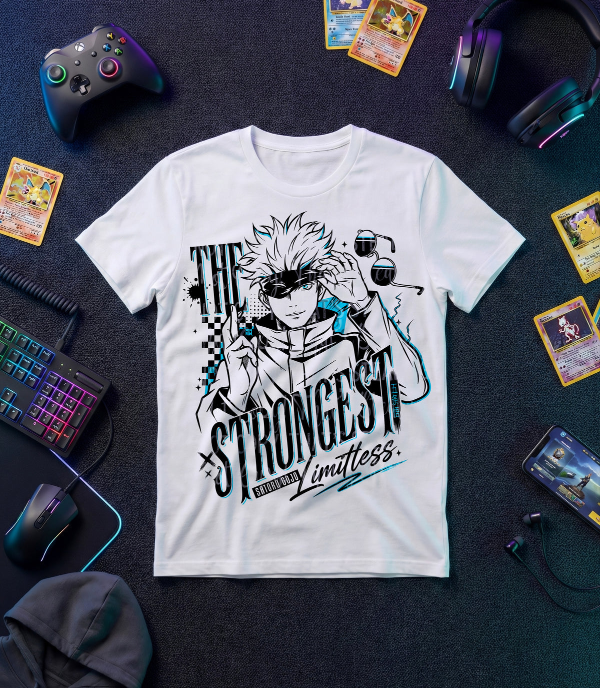 Gojo The Strongest DTF Print