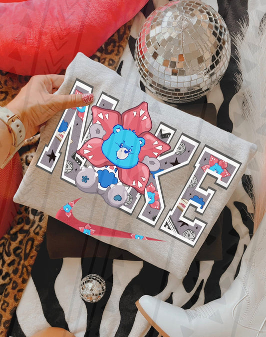 Checkmark Demogorgan Bear DTF Prints