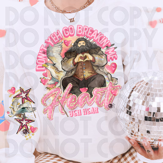 Don’t Yeh Go Breakin’ My Heart DTF Prints
