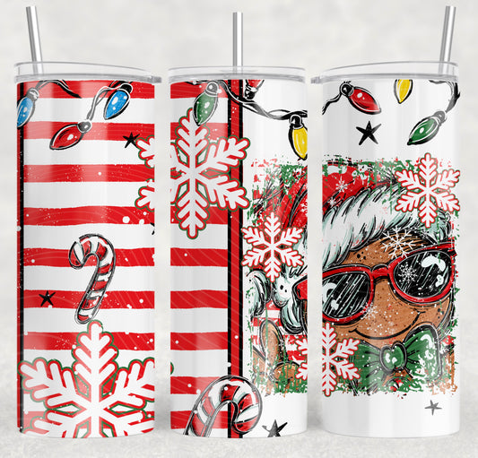 Gingerbread Man Tumbler Wrap