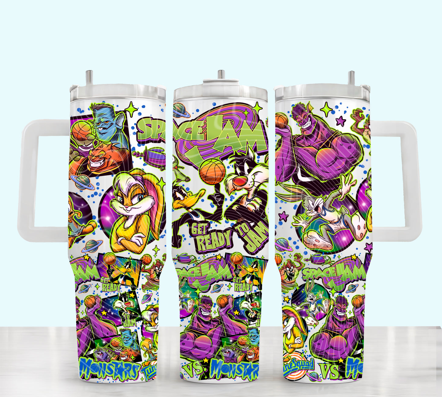 Space Jam 40 oz Tumbler Print