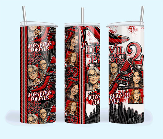 Devil Wears Prada 2 Tumbler Wrap