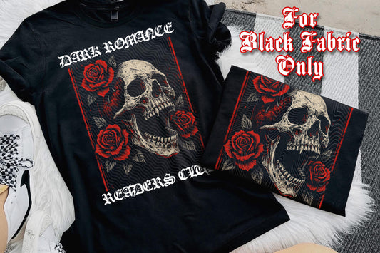 Dark Romance Readers Club (For Black Fabric Only) DTF Prints