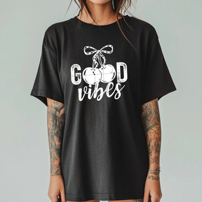 Good Vibes (Single Color) DTF Prints