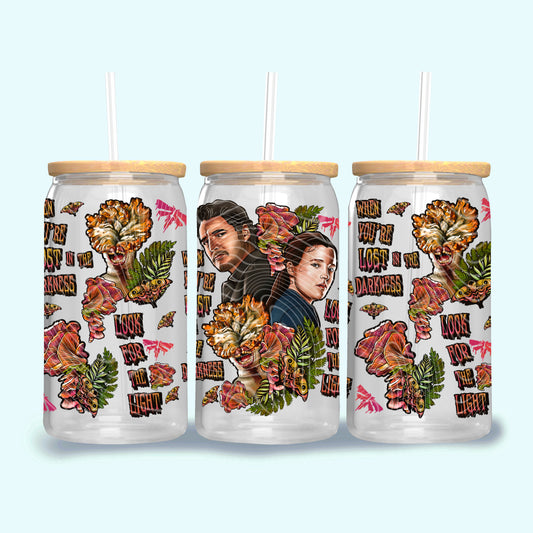 The Last Of Us 16 oz Glass Can Wraps