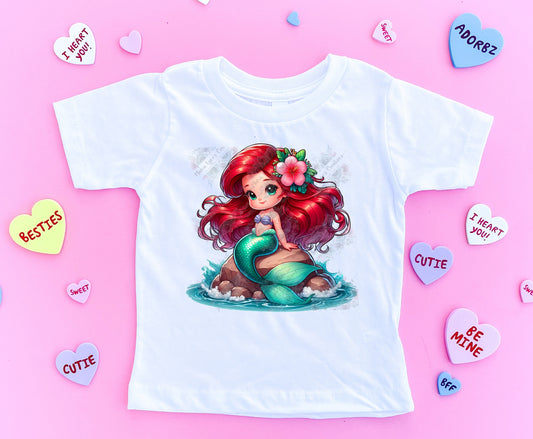 Baby Ariel Mermaid Htv Transfer