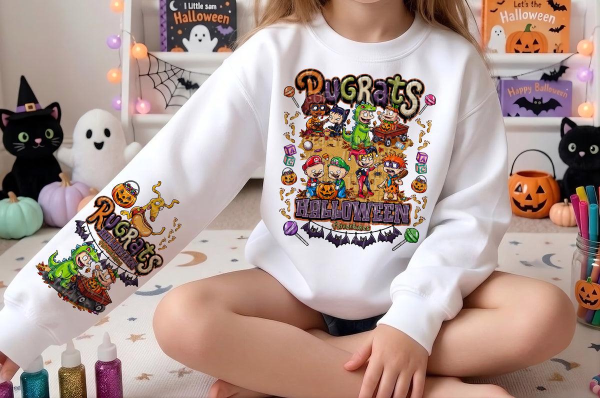 Rugrats Halloween Adventures DTF Print