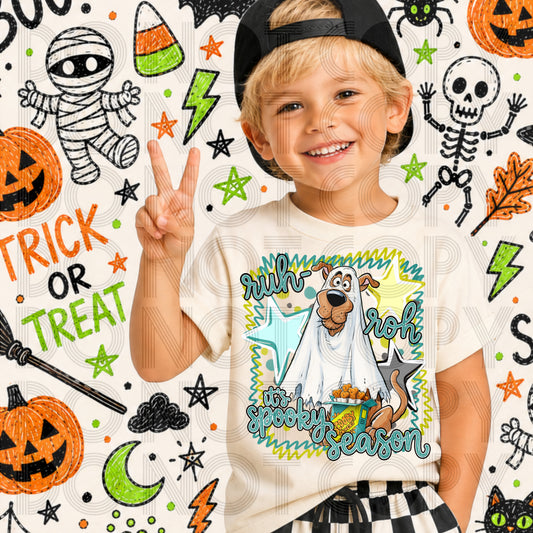 Ruh-Roh It’s Spooky Season DTF Print