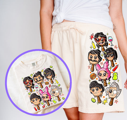 Bob’s Burger Ice Cream DTF Print