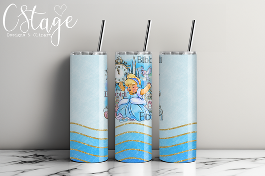 Bibbidi Bobbidi Pooh Tumbler Wrap