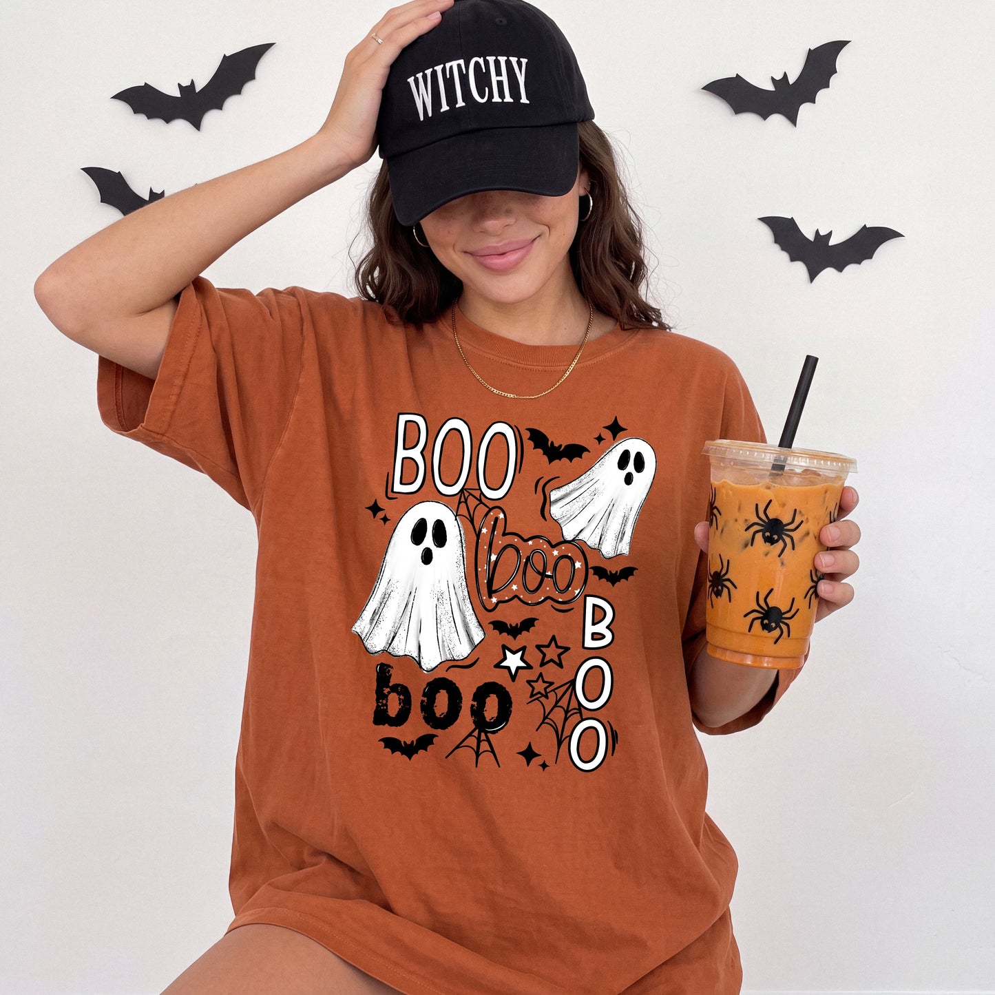 Boo Collage DTF Print