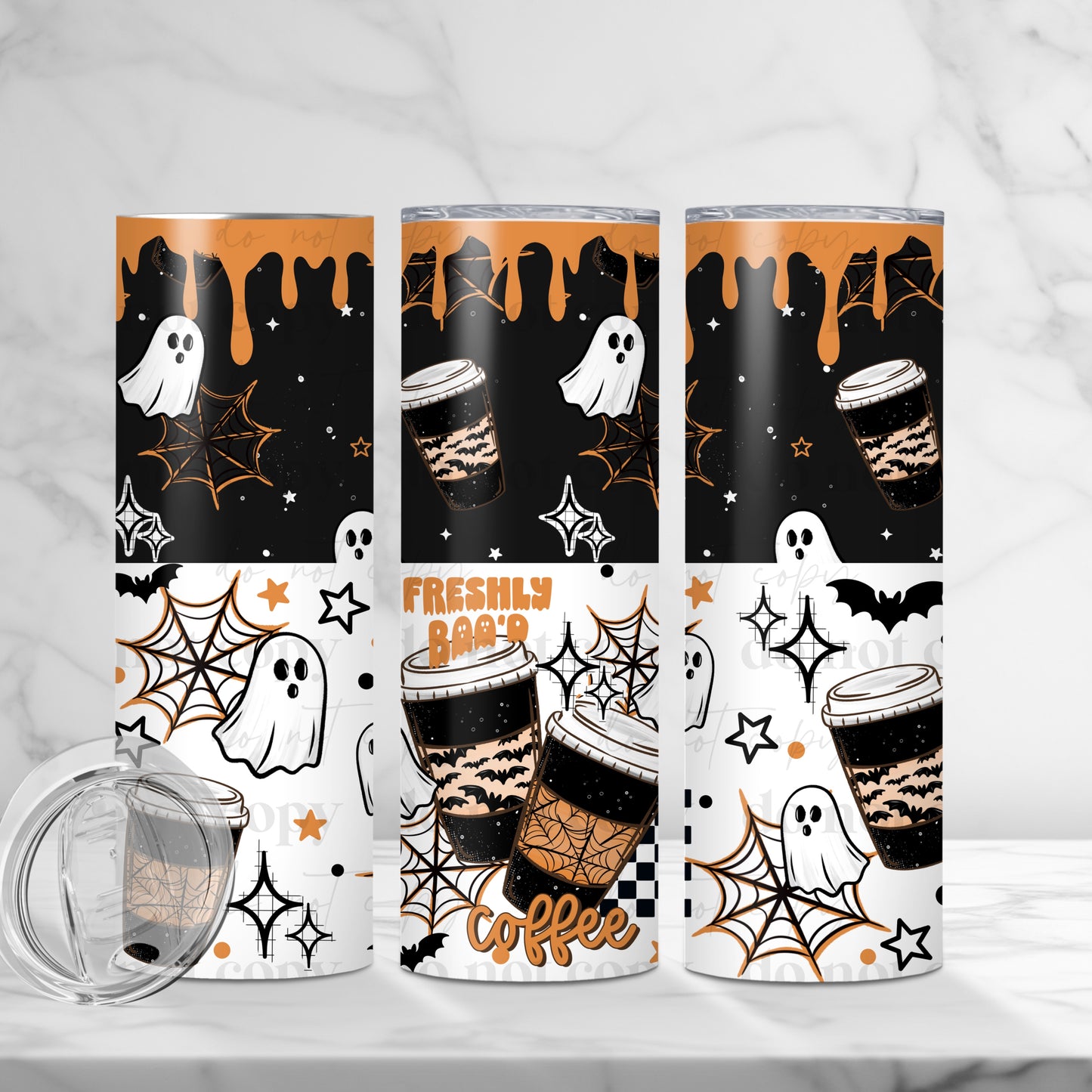 Freshly Boo’d Coffee Tumbler Wrap