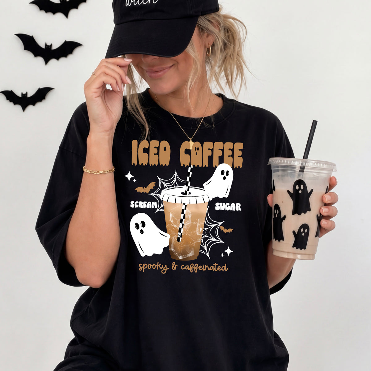 Iced Coffee Scream & Sugar DTF Print