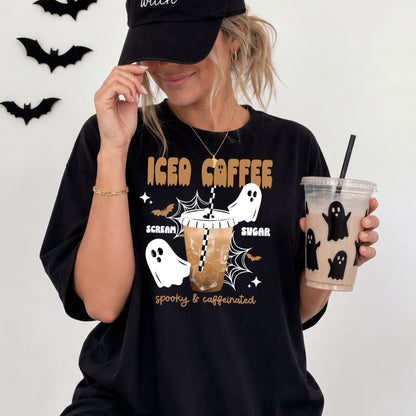 Iced Coffee Scream & Sugar DTF Print