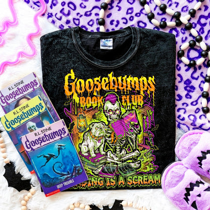Goosebumps Book Club DTF Print
