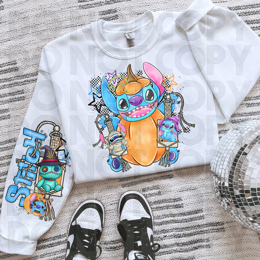 Pumpkin Stitch Macrame DTF Prints